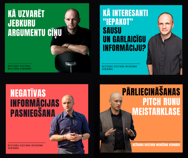 Pārliecināšanas mākslas 4 kursu komplekts